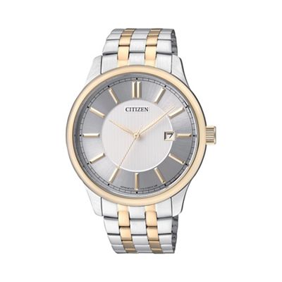 Men's two tone stainless steel watch bi1054-55a